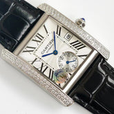 TANK MC LADIES SECOND TIME STEEL CASE DIAMOND BEZEL