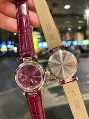 PASHA DE CARTIER 35MM QUARTZ DARK PINK DIAL