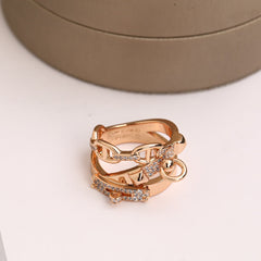 ALCHIMIE KELLY RING PINK GOLD DIAMOND