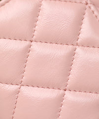 CC WOC 18.5 PINK LAMBSKIN SILVER HARDWARE