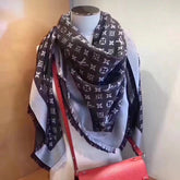 SCARF 140CM IN COLORFUL CASHMERE 772858