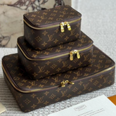 PACKING CUBE MM/PM/GM IN BROWN MONOGRAM CANVAS
