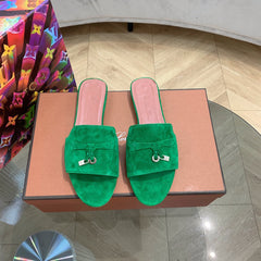 LP SUMMER CHARMS SANDALS EMERALD SUEDE