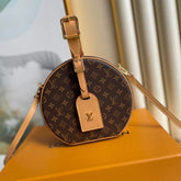 LV 25S MINI BOITE CHAPEAU 17 IN BROWN MONOGRAM COATED CALFSKIN