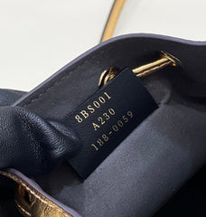 MON TRESOR 18 IN GOLD METALLIC CALFSKIN