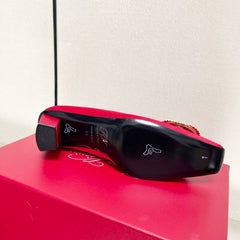 BELLE VIVIER PUMPS IN RED SILK