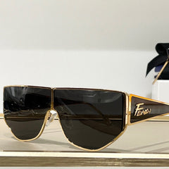 DISCO SQUARED SUNGLASSES FF M0093 IN METAL