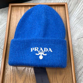 BEANIE HAT IN COBALT BLUE WOOL 108752