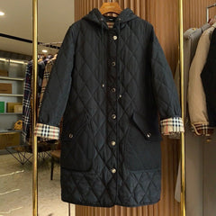 BURBERRY 25S LONG HOODED COAT 061