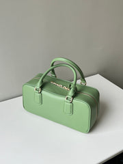 ARCADIE 27 BAG IN EMERALD GREEN CALFSKIN