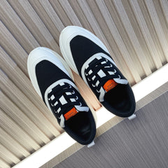 GIGA SNEAKER BLACK MIX WHITE SUEDE