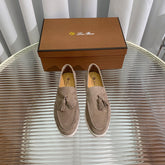 LP SUMMER WALK TASSELS LOAFERS PEANUT SUEDE