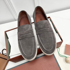 LP RETRO SUMMER WALK LOAFERS ASH SUEDE
