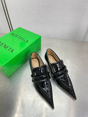 HIGH PUMP 35 MM IN BLACK PATENT CALFSKIN