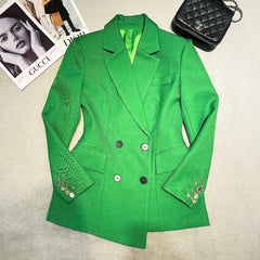 BURBERRY 25S DOUBLE-BREASTED BLAZER 0049