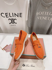 LP SUMMER CHARMS WALK LOAFERS ORANGE SUEDE