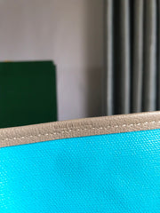 SAINT LOUIS PM 34 IN GREY MIX BLUE GOYARDINE CANVAS AND CALFSKIN