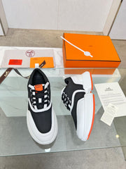 GIGA SNEAKER BLACK MIX WHITE CALFSKIN
