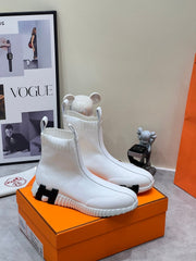 H FUN CLASSIC SNEAKER STYLISH WHITE FABRIC