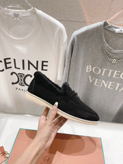 LP SUMMER CHARMS WALK LOAFERS BLACK FLEECE