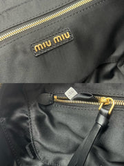 ARCADIE BAG 27 IN BLACK SHINY CALFSKIN