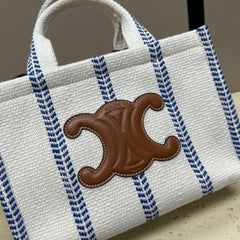 CABAS THAIS 26 CALFSKIN WHITE