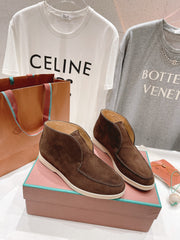 LP HIGH TOP OPEN WALK LOAFERS BROWN SUEDE