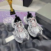 3XL SNEAKER IN GRAY MIX WHITE MESH AND POLYURETHANE