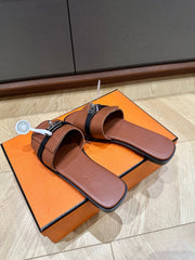 GABRIEL SANDAL CINNAMON CALFSKIN