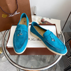 LP SUMMER CHARMS WALK LOAFERS CERULEAN SUEDE
