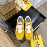 GG & ADIDAS GAZELLE SNEAKER YELLOW VELVET