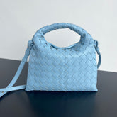 MINI HOP 25 IN SKY BLUE CALFSKIN