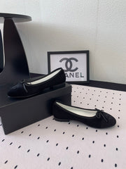 BALLET FLAT BLACK VELVET