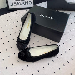 BALLET FLAT BLACK VELVET