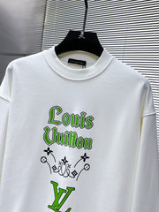 LV SWEATER IN WHITE POLYAMIDE FABRIC 238800