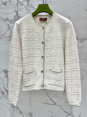 Gucci 2025 Cardigan Cream White Wool
