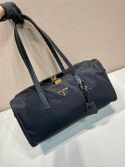 TRAVEL BAG 40 IN BLACK WATERPROOF FABRIC GOLD PADLOCK