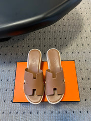 EZE SANDAL 85 MM IN BRONZE BROWN CALFSKIN