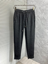 LV BLACK MONOGRAM TROUSERS 239491
