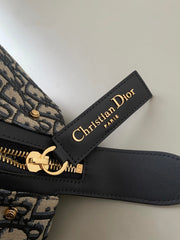 MEDIUM D-JOURNEY SHOULDER BAG 25 IN BLACK MONOGRAM OBLIQUE JACQUARD