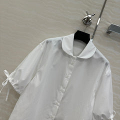 PRADA FASHION WHITE SHIRT 263951