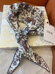 DIOR SCARF 90 CM IN SILK 627640