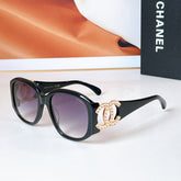 CAT EYE SUNGLASSES A71498 IN ACETATE METAL LOGO