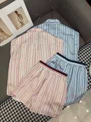 GUCC SHIRT JACKET AND SHORTS SET 25S IN ACETATE 266681