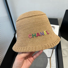 WOVEN BUCKET HAT BROWN 673997