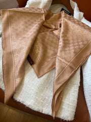 GUCCI 25S SCARF 90 IN SILK 697669