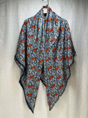 LV SCARF 140 CM IN SILK-CASHMERE BLEND 709636