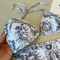 DIOR BIKINI 25S TWO PIECE IN 744010