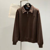 PRADA FLEECE JACKET WITH LAPEL STYLE 21