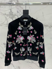 YSL 25S VELVET SEQUIN JACKET STYLE 191